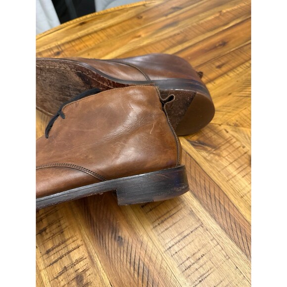 Cole Haan Chukka Boots Mens Size 10 Brown Soft Leather Lace Up Casual